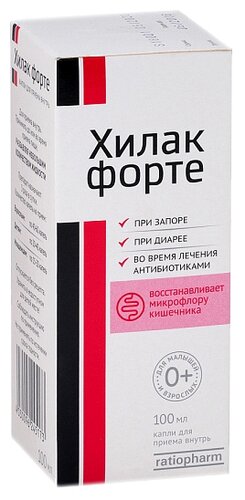 Хилак форте фл.-кап.(капли орал.) 100мл