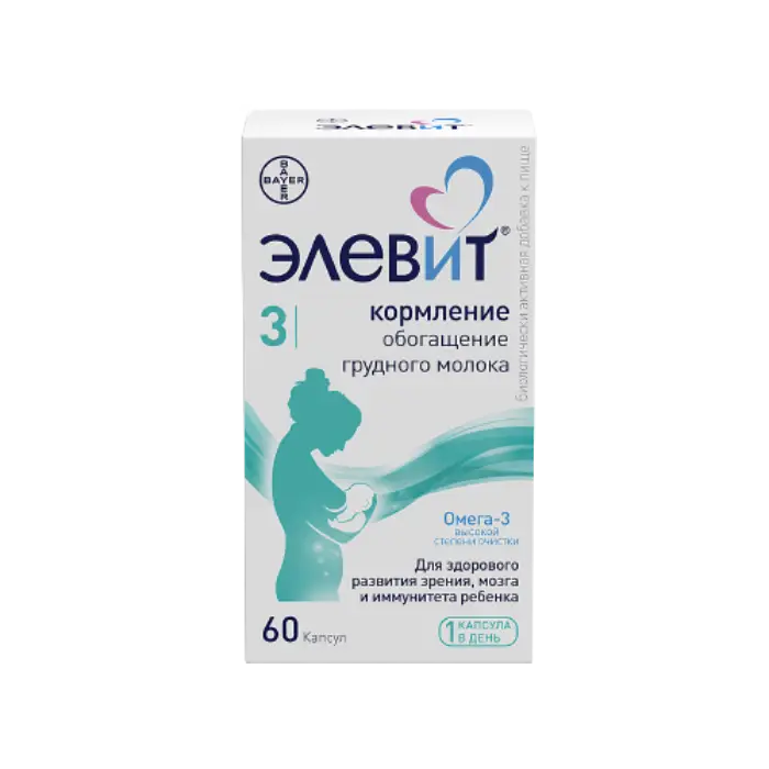 Элевит Кормление капс. №60