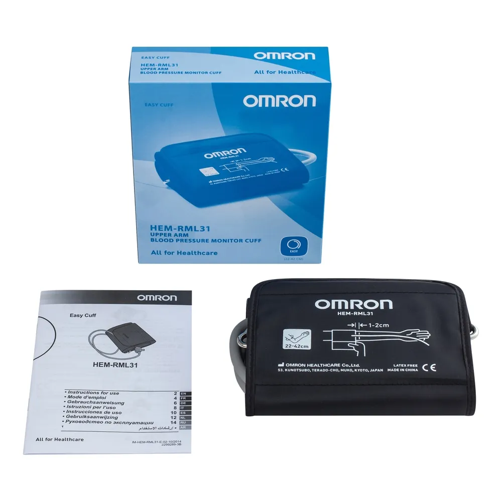 Манжета для тонометра OMRON Intelli Wrap Cuff (HEM-FL31-E) (22-42см) картинка № 3