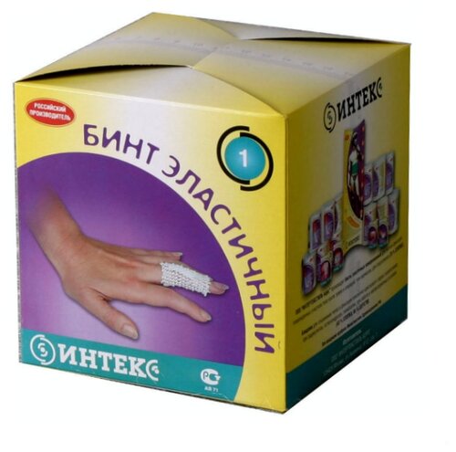 Бинт ИНТЕКС трубч. латексно-полиэфирный разм. №1 (10х1,5см)