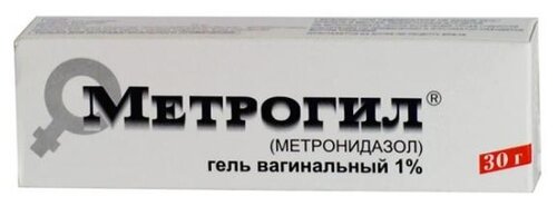 Метрогил гель вагин. 1% 30г + аппл.