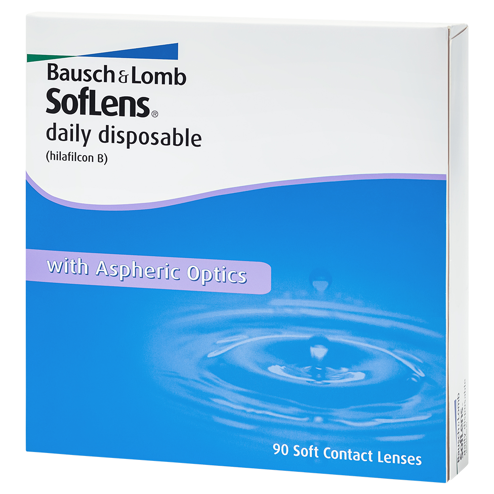 Линзы SofLens Daily Disposable (1 день) R 8.6 контактные мягкие корриг. -1,75 №90 картинка № 3
