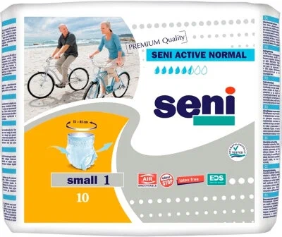 Подгузники-трусики для взрослых SENI ACTIVE Normal Small №10