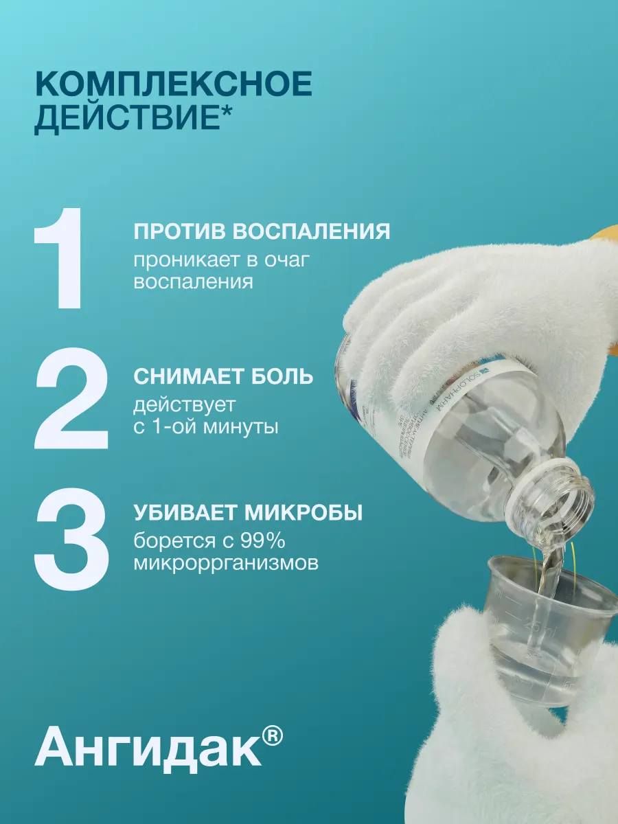 Ангидак Септ фл.(р-р д/мест. прим.) 0,15% 150мл картинка № 3