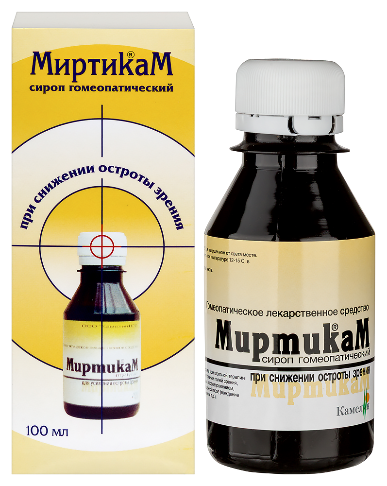 Миртикам фл.(сироп) 100мл