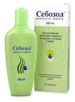 Себозол фл.(шамп.) 1% 200мл