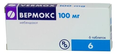 Вермокс таб. 100мг №6