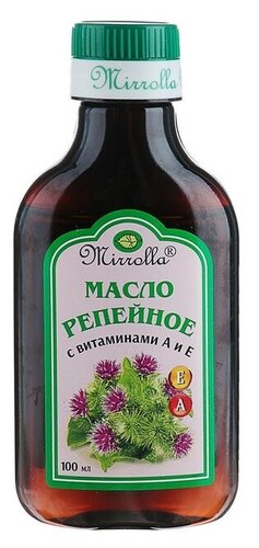 Масло косметическое Репейное с вит. А, E 100мл