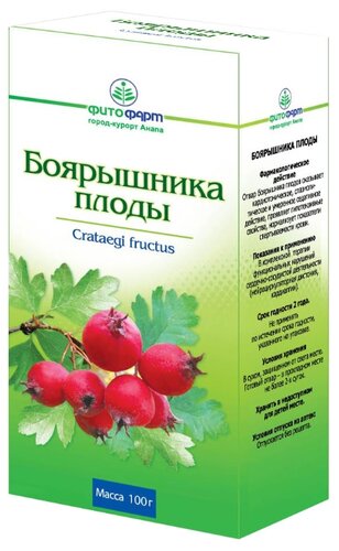 Боярышника плоды пак. 75г