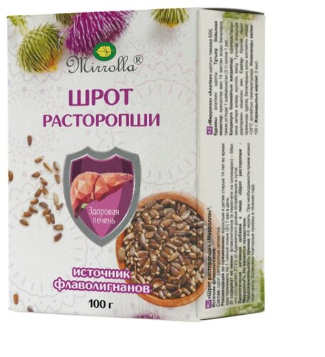 Расторопши шрот Сердце Континента пак. 100г