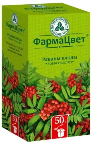 Рябины плоды пак. 50г