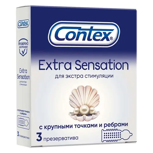 Презерватив CONTEX №3 Extra Sensation