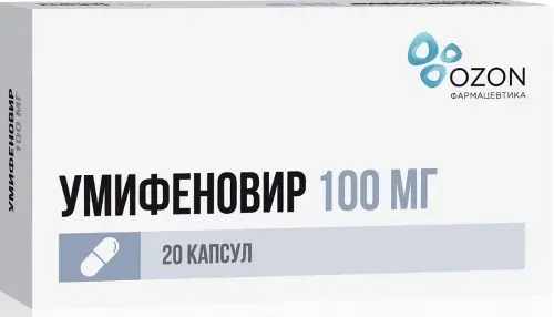 Умифеновир капс. 100мг №20