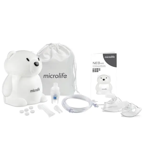 Ингалятор MICROLIFE NEB-400 д/детей компрессорный "Медвежонок" картинка № 4