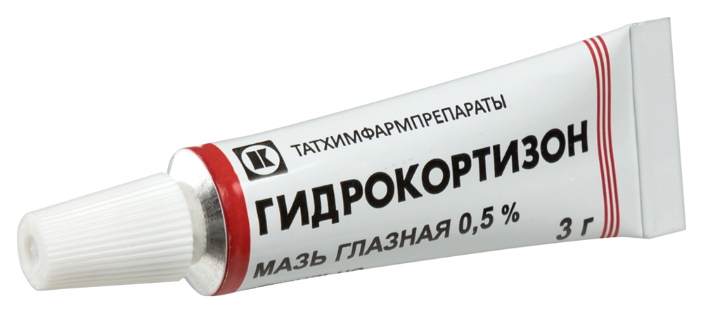 Гидрокортизон туба(мазь глазн.) 0,5% 3г картинка № 6