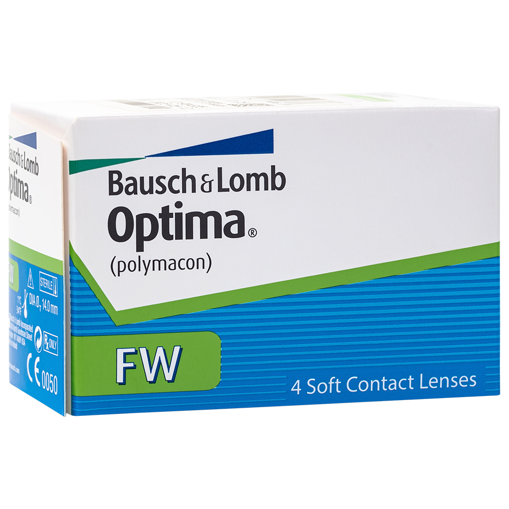 Линзы Optima FW (90 дней) Dia 14.0 BC 8.7 контактные мягкие корриг. (-4,00) №4 картинка № 2