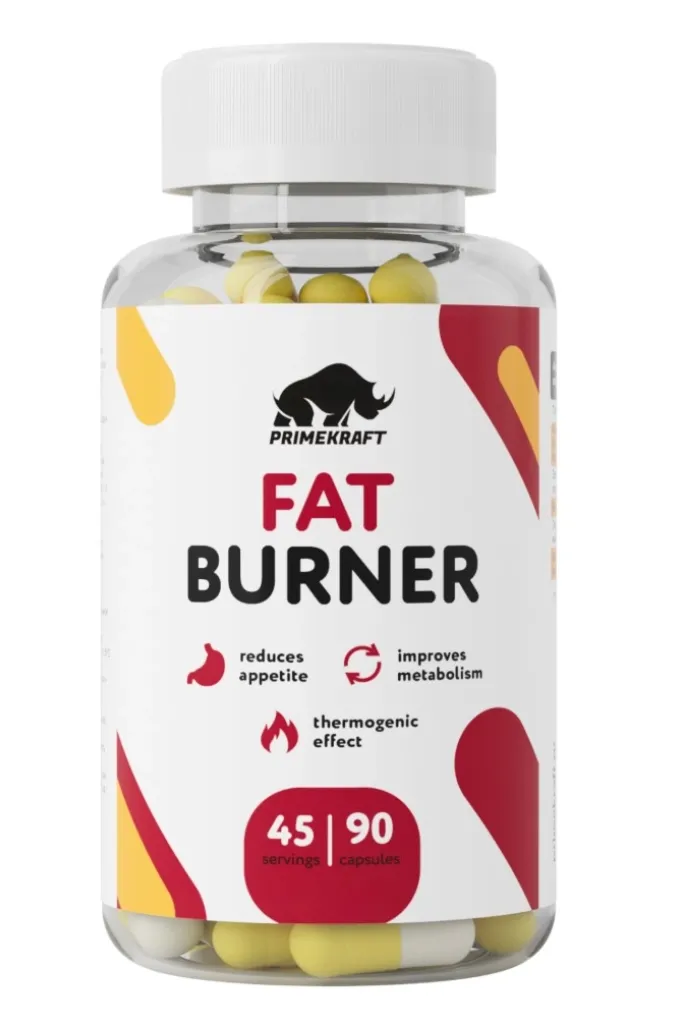 PRIME KRAFT Жиросжигатель FAT BURNER капс. №90