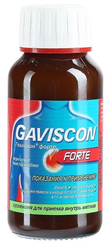 Гевискон форте фл.(сусп. орал.) мятная 150мл