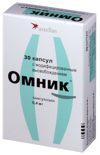 Омник капс. с модиф. высв. 0,4мг №30
