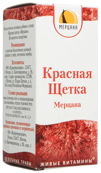 Красная щетка "Мерцана" фл.(р-р орал.) 50мл