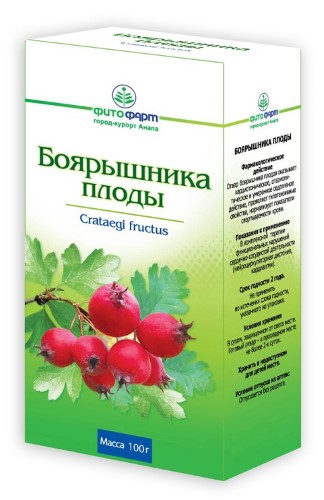 Боярышника плоды ЦЕЛЕБНАЯ ПОЛЯНА пак. 100г