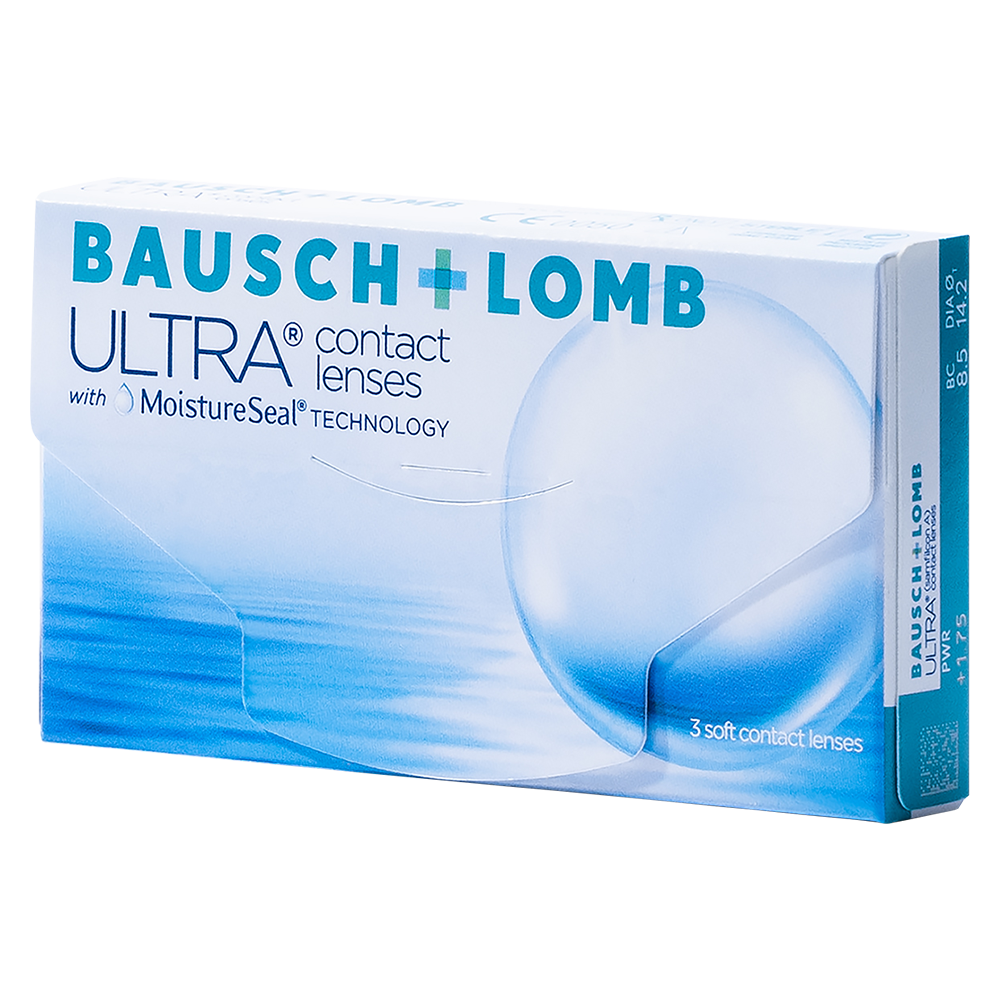 Линзы ULTRA (30 дней) BC 8.5 контактные мягкие корриг. -2,75 №3 картинка № 3