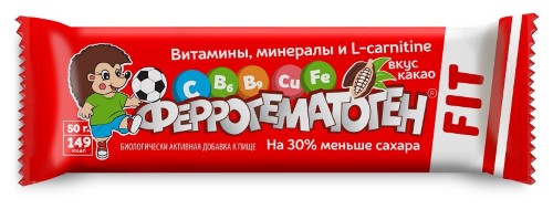 Феррогематоген Fit пастилки жев. 50г