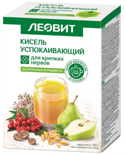 Кисель ЛЕОВИТ LEO KIDS успокаивающий 12г №5