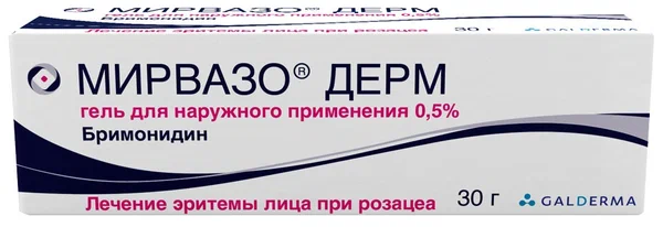 Мирвазо Дерм туба(гель д/наружн. прим.) 0,5% 30г №1