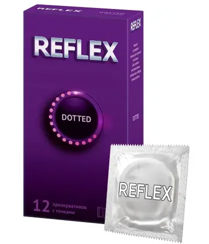 Презерватив REFLEX №12 Dotted