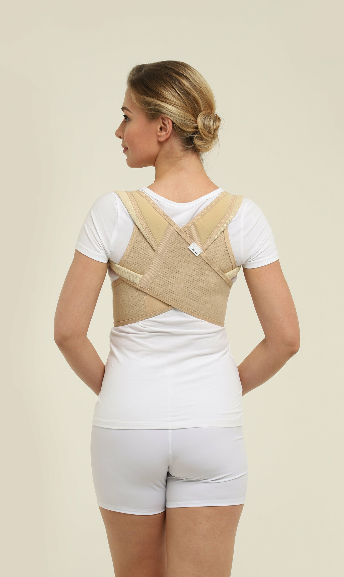 Корректор осанки ортопедический (реклинатор) разм. 2 (арт. P-150) (беж.)
