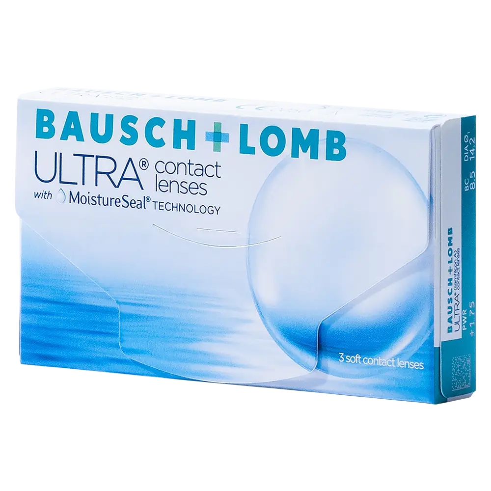 Линзы ULTRA (30 дней) BC 8.5 контактные мягкие корриг. -3,25 №3 картинка № 2