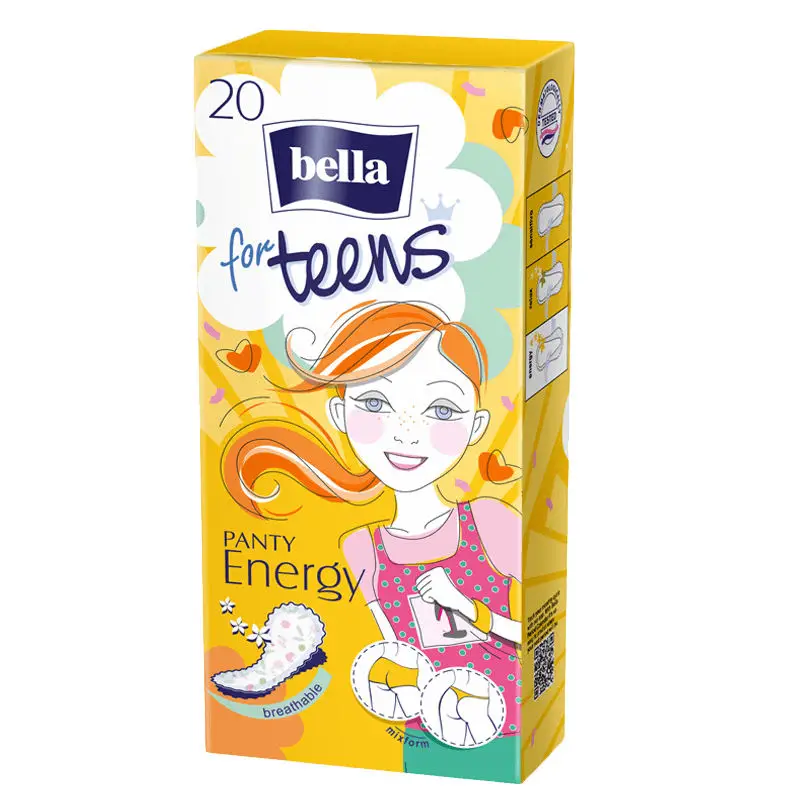 Прокладки гигиенические Белла (BELLA) FOR TEENS Energy ежедн. №20