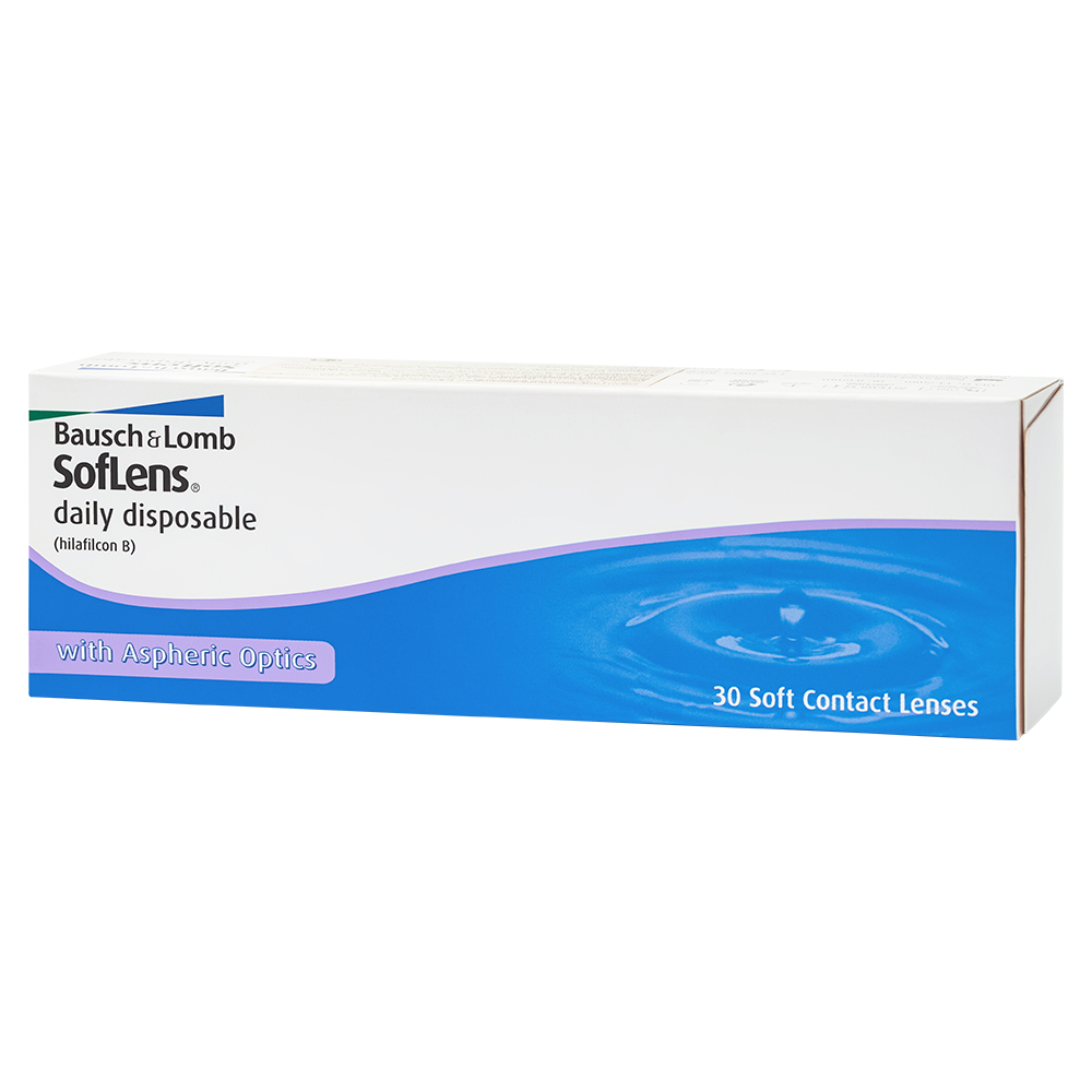 Линзы SofLens Daily Disposable (1 день) R 8.6 контактные мягкие корриг. -5,25 №30 картинка № 3