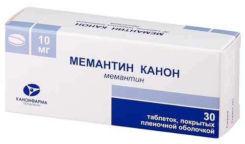 Мемантин-Риxтер таб. п/пл. об. 10мг №30