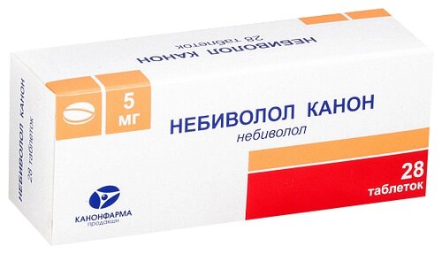 Небиволол Канон таб. 5мг №28
