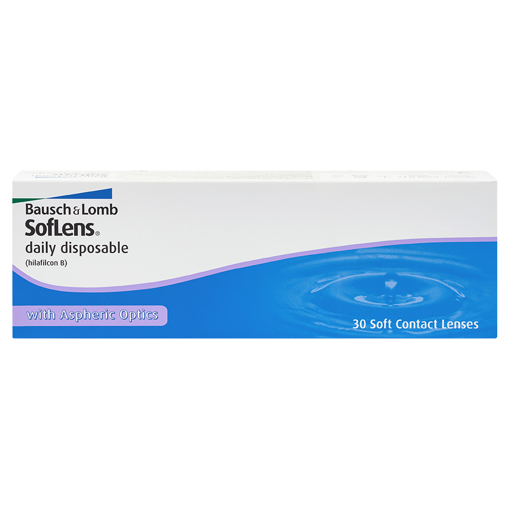 Линзы SofLens Daily Disposable (1 день) R 8.6 контактные мягкие корриг. -2,50 №30