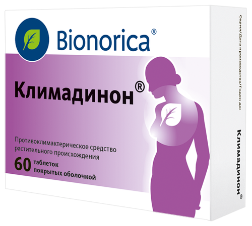 Климадинон таб. п/об. №60