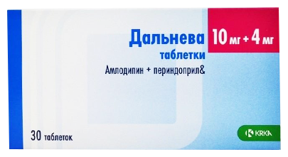 Дальнева таб. 10мг + 4мг №30