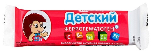 Феррогематоген Форте пастилки жев. 40г