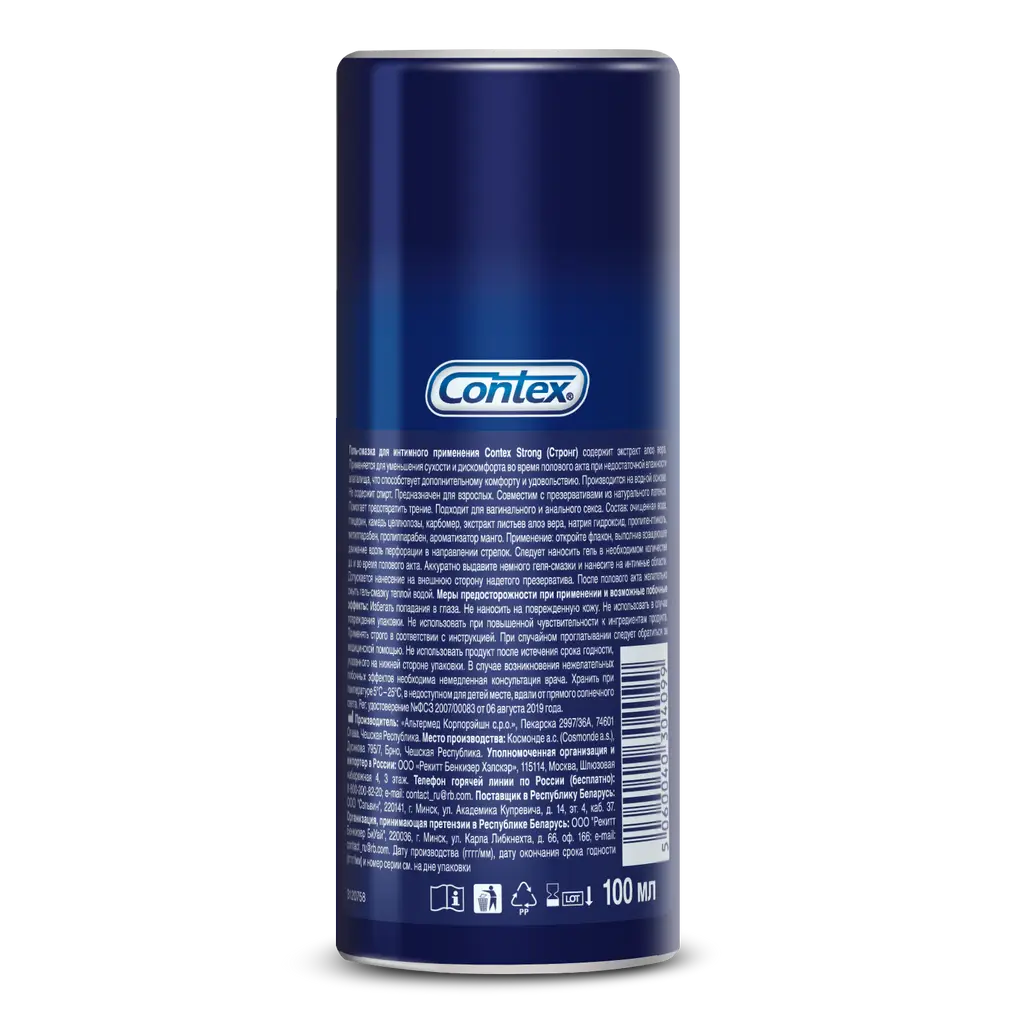 Гель-смазка Контекс (CONTEX) Strong 100мл картинка № 5