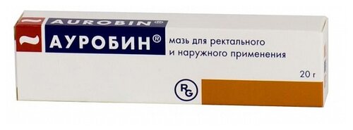 Ауробин туба(мазь д/местн. и наружн. прим.) 20г №1
