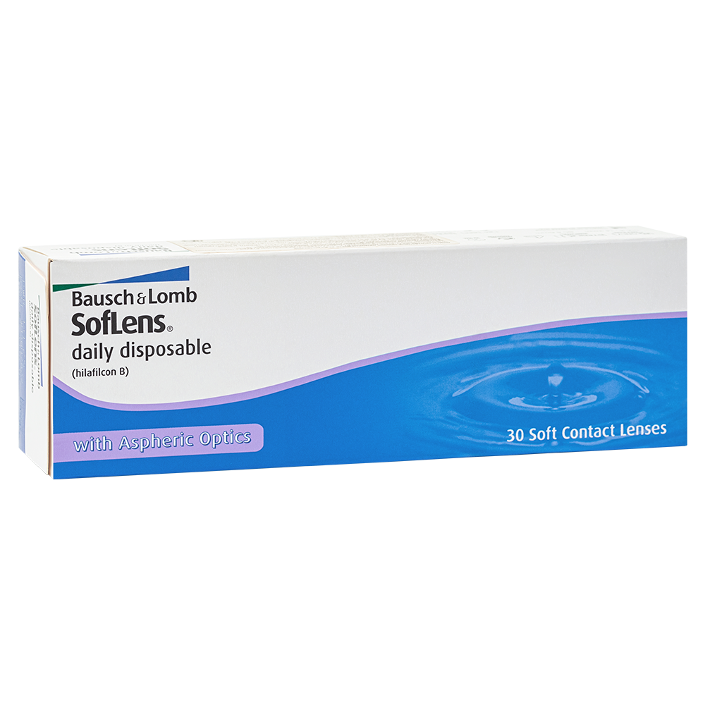 Линзы SofLens Daily Disposable (1 день) R 8.6 контактные мягкие корриг. -5,25 №30 картинка № 2