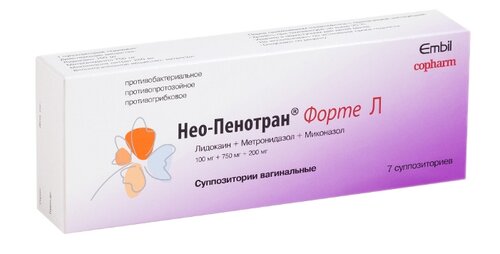 Нео-Пенотран форте Л супп. ваг. №7