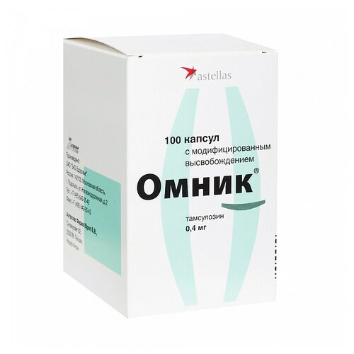 Омник капс. с модиф. высв. 0,4мг №100