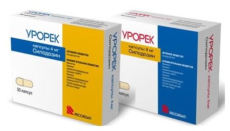 Урорек капс. 4мг №30