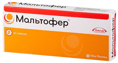 Мальтофер таб. жев. 100мг №30