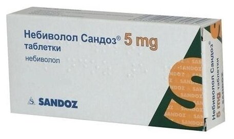 Небиволол-СЗ таб. 5мг №28