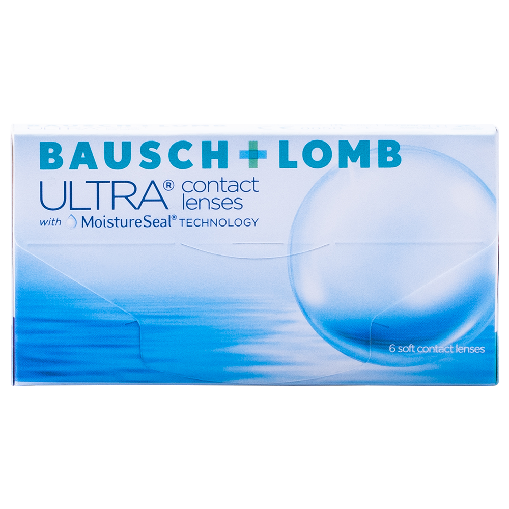 Линзы ULTRA (30 дней) BC 8.5 контактные мягкие корриг. -2,00 №6