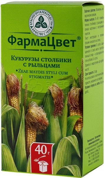 Кукурузы столбики с рыльцами пак. 40г